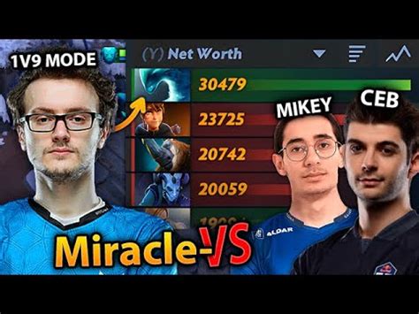 Miracle Goes V Mode Vs Ceb And Mikey With This God Morphling Game