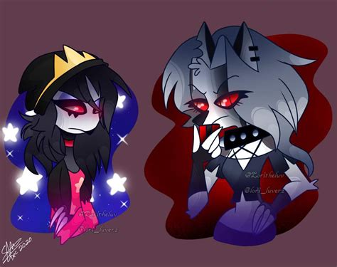 Octavia And Loona 🦉🐺🖤 Hazbin Hotel Official Amino