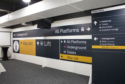 The Way Forward Network Rail Wayfinding Signage And Rail Alphabet 2