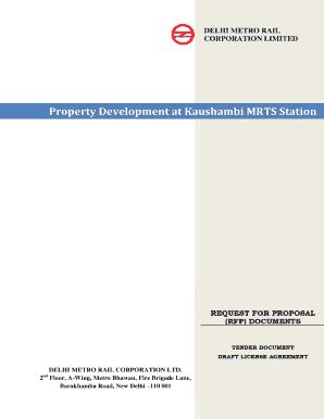 Fillable Online Property Development at Kaushambi MRTS Station - Delhi ...