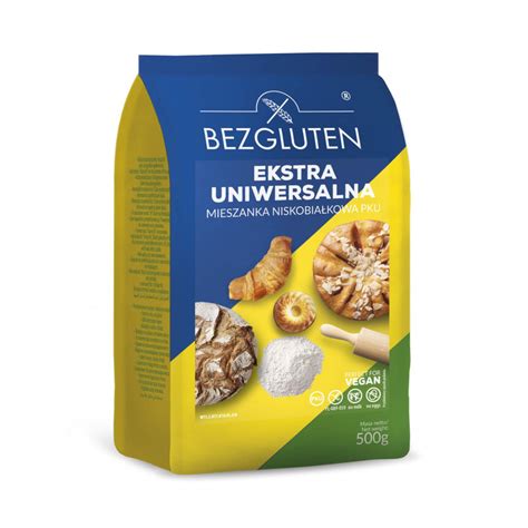 Ekstra uniwersalna mieszanka niskobiałkowa PKU 500g Bezgluten pl