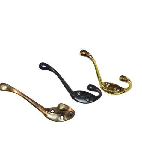 Double Coat Hook Equitorial Hardware