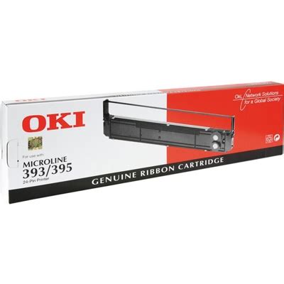 Original OEM Ink Ribbon Oki ML 393 395 9002311 Black