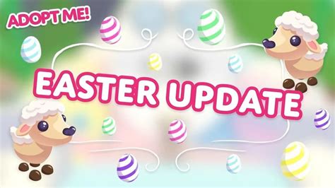 Adopt Me Easter Egg Update 2022 Release Time Countdown Pet List