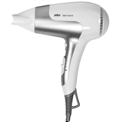 Satin Hair 5 HD 580 Power Perfection Solo Braun Hårtørrere