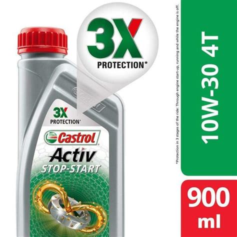 Castrol Activ T W Stop Start Engine Oil Ml Jiomart