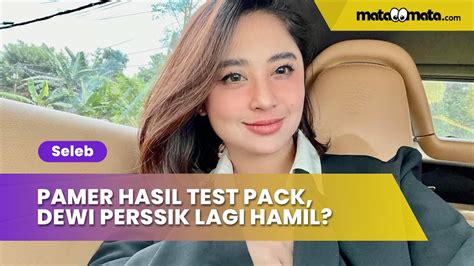 Pamer Hasil Test Pack Dewi Perssik Lagi Hamil Anak Angga Wijaya Youtube