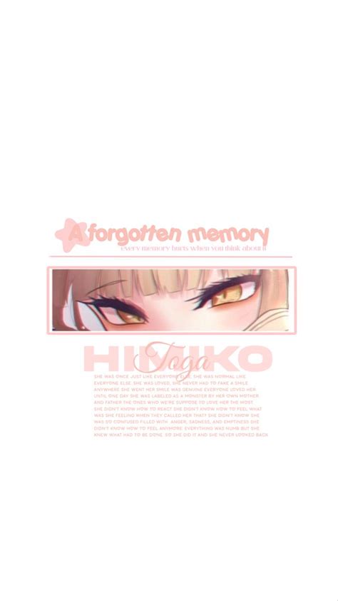 himiko toga wallpaper | Call her, Memory hurt, Toga