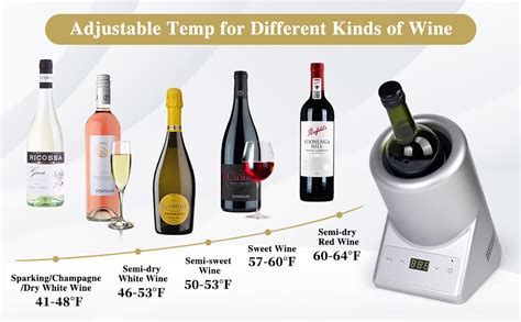 Electric Wine Chiller Wine Cooler For 750ml Wine And Champagne Bottles Single Bottle