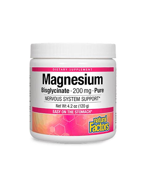 Natural Factors Magnesium Bisglycinate G