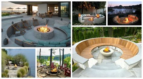 Garden Firepit Inspirations Ognisko W Ogrodzie Green Design Inspiracje