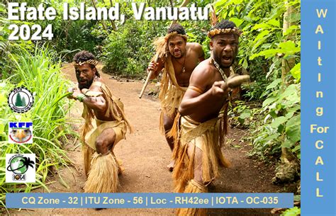 Informations Vanuatu DXpedition 2024 Royal Radio Club Du Borinage