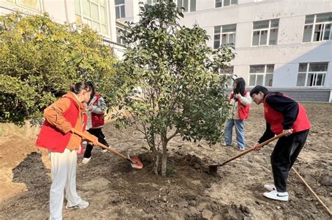 海门学院开展校园植树活动学院动态南通职业大学官方网站首页