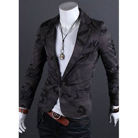 Men S Camouflage Blazer Camo Outfits Blazers For Men Blazer Coat