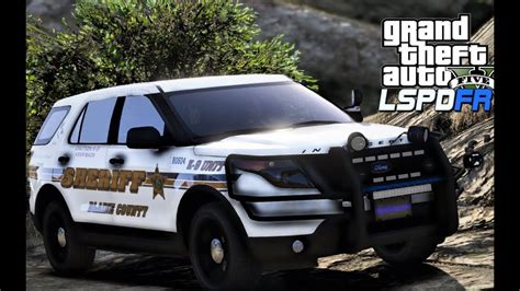 Gta 5 Lspdfr Police Mod Blaine County Patrol 2016 Fpiu Ford Explorer Road To 500 Youtube