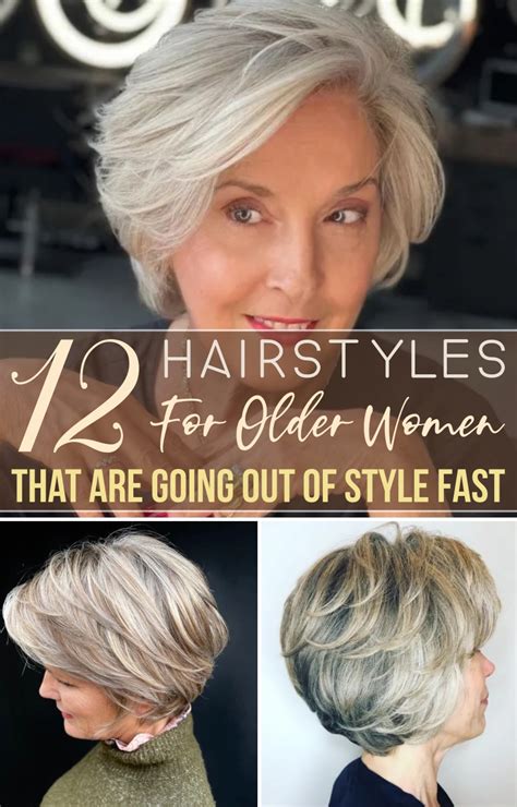 12 Hairstyles For Older Women That Are Going Out Of Style Fast