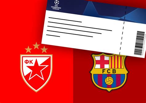 Karte Za FK Crvena Zvezda FC Barcelona 06 11 2024 U 21 00 Sr