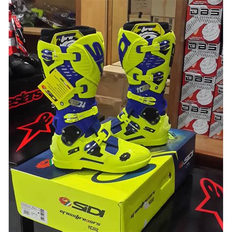 Jual Boots SIDI Crossfire 3 SRS Tony Cairoli TC 222 Sepatu Boot Cross