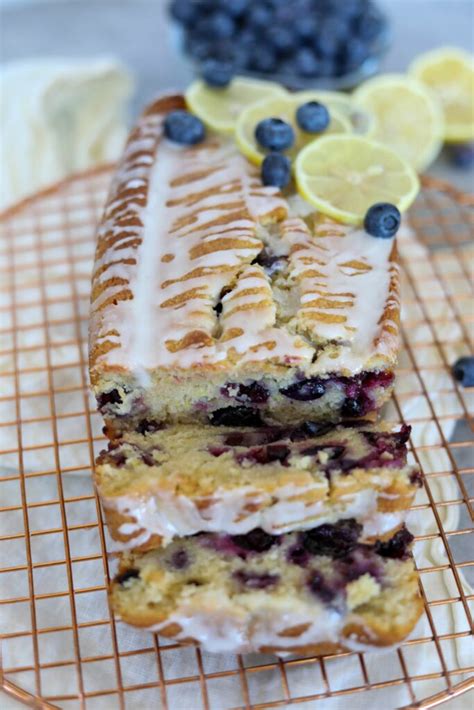 Blueberry Lemon Loaf Cake Man Meets Oven