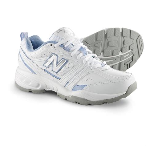 Women's New Balance® 409 Cross Trainer Athletic Shoes, White / Lilac ...