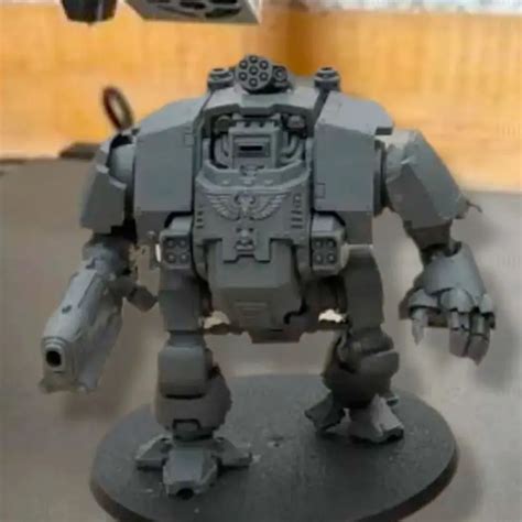 DREADNOUGHT WARHAMMER 40K 3D PRINTING MODEL STL - FAN ART