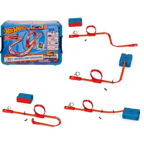Hot Wheel Track Builder Flame Stunt Pack In Racing Set Shopee