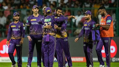 Ipl Rcb Vs Kkr Kolkata Spinners Guide Team To Run Victory