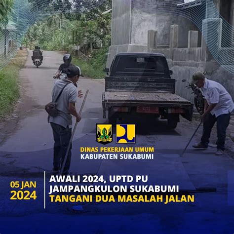 Uptd Pu Jampangkulon Tangani Plat Beton Dan Sodetan Bahu Jalan