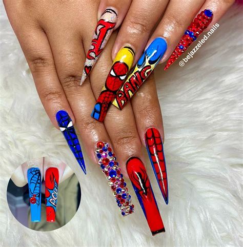 Amazing Spiderman Nail Designs To Try In