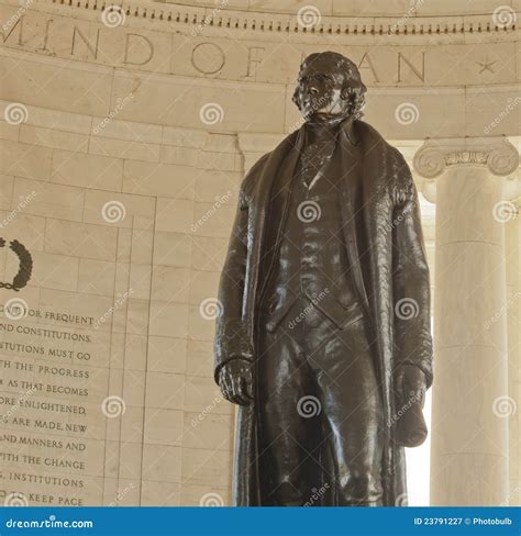 Inside The Jefferson Memorial Washington Dc Editorial Photography