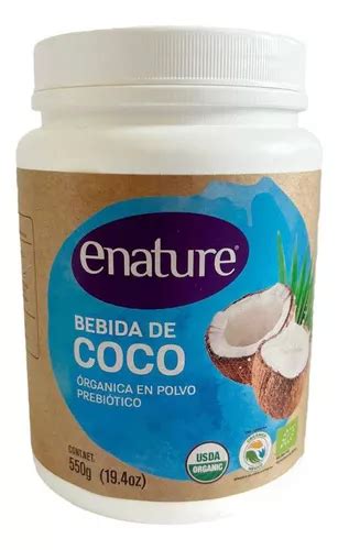 Bebida De Coco Org Nica Sabor Natural G Enature Vegano