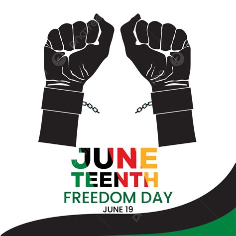 Juneteenth Freedom Day Vector Hd PNG Images Juneteenth Freedom Day