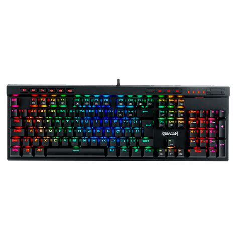 Teclado Mecanico Vata Pro Rgb Switch Azul Redragon K Rgb Pro Na Tj