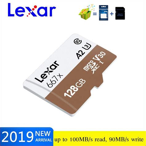 Lexar 667X Micro SD Memory Card Class 10 32GB 64GB 128GB High Speed