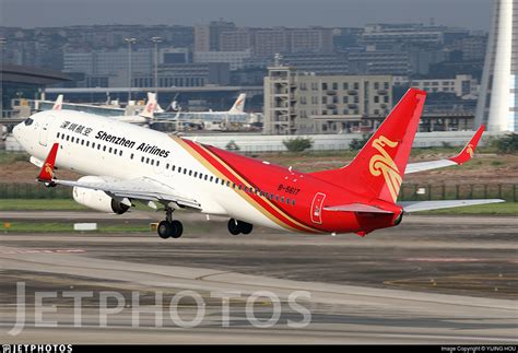 B Boeing L Shenzhen Airlines Yijing Hou Jetphotos