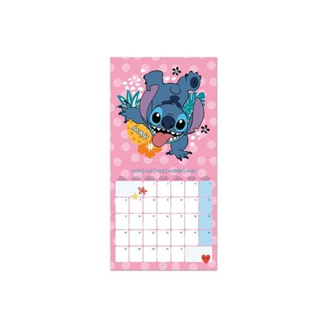 Free Printable Calendar Disney Stitch