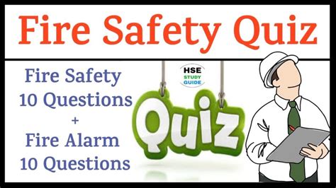 Best Fire Safety Quiz Questions And Answers