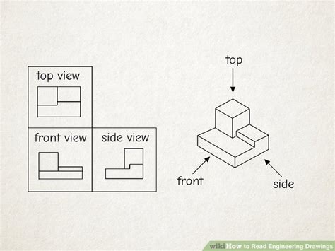 4 Ways To Read Engineering Drawings Wikihow