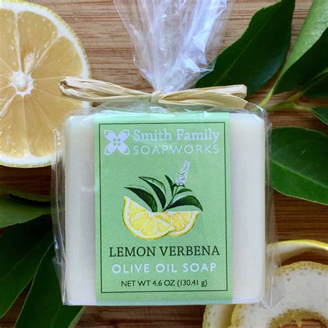 Lemon Verbena Soap Natural Soap Olive Oil Soap Handmade Etsy