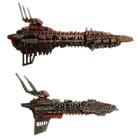 Chaos ships of the line. : r/Warhammer40k