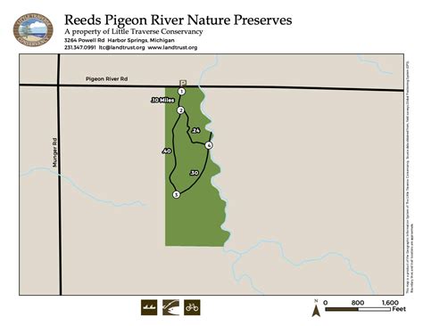 Reeds Pigeon River Nature Preserve Northern Michigan Land Trust
