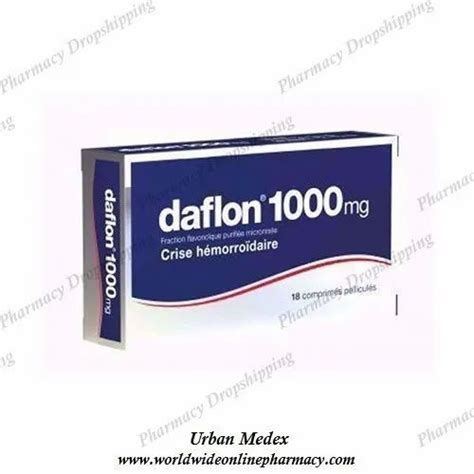 Daflon 1000 Mg Tablet, Packaging Size: 10 x 10 Tablets, Rs 300/box | ID ...