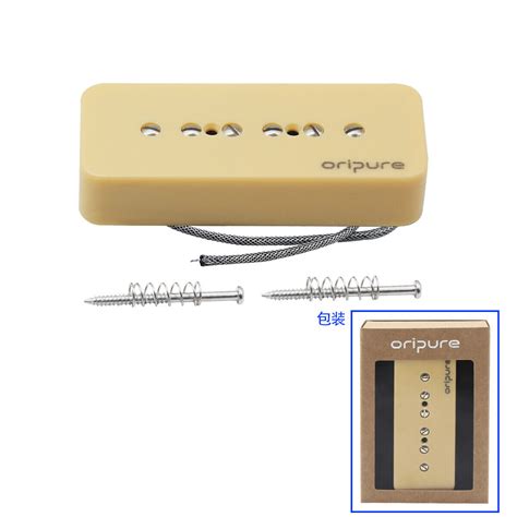 OriPure Alnico 5 Soapbar Guitar Neck Bridge Pickup For P90 Electric