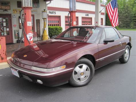 Buick Reatta Coupe 1989 Maroon For Sale. 1G4EC11C4KB902911 1989 BUICK ...