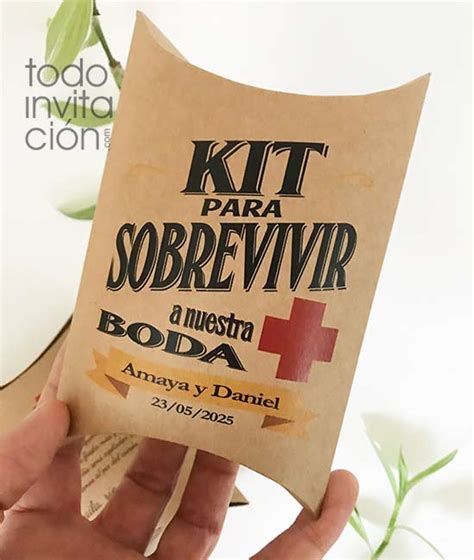 Etiquetas Para Tu Kit De Supervivencia De Boda Gratis