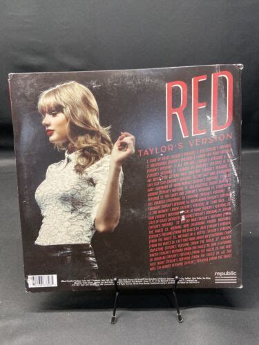 Taylor Swift - Red (Taylor's Version) (Red Vinyl Record) 2021 | #4591902603