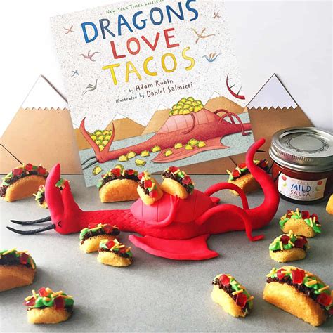 Diy Tiny Mini Taco Cakes Inspired By Dragons Love Tacos Book