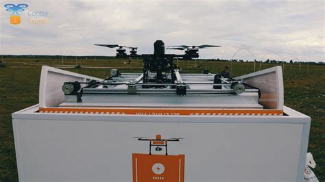 Autonomous Drone With Charging Docking Station From Copter Express