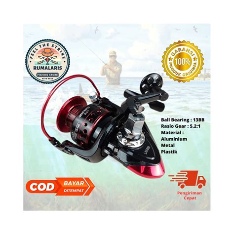 Jual Reel Pancing Gold Sharking Lk Lk Lk Ball Bearing