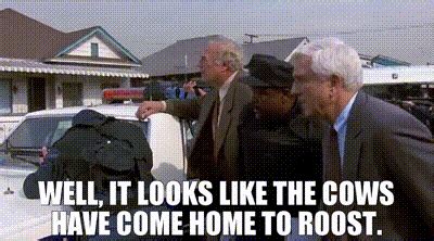 YARN Well it looks like the cows have come home to roost The Naked Gun 2½ The Smell of
